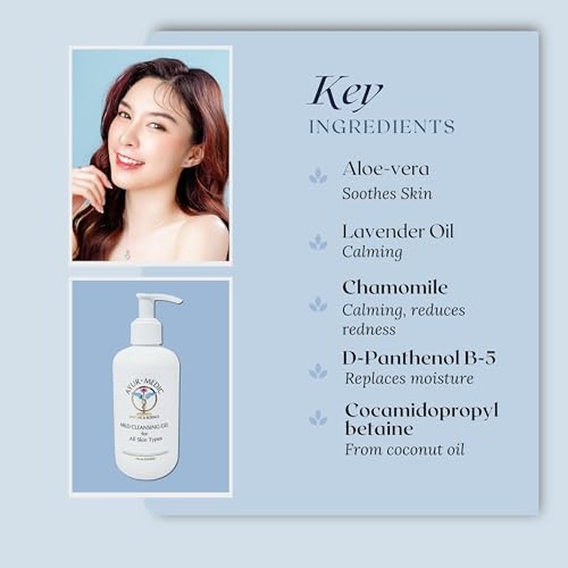 Ayur-Medic Mild Cleansing Gel for All Skin Types