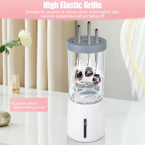Electric Makeup Brush Cleaner, Automatic Cleaning Tool, IP65 Waterproof Auto Makeup Brush Cleaner, Suitable for Cleaning Makeup Sponges and Brushes