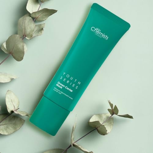 Skin Chemists Anti Aging Face Mask | Green Caviar Face Mask - Nourishing Facial Treatment Mask for Revived and Protected Skin - Rich in Amino Acids and Antioxidants - 50ml