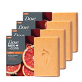 Dove Men+Care Blood Orange & Sea Salt Cleansing Bar Set - 4 Pack, 5 oz Each