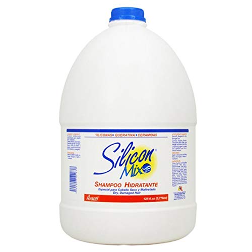 Silicon Mix Shampoo Hidratante 1 Gallon ? Hydrating & Nourishing Shampoo for Dry or Damaged Hair ? Restores Moisture, Softness & Shine ? Professional Salon Size