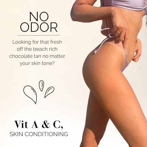 Professional Spray Tan Solution 1 Liter ? Violet-Based DHA Formula for Cool & Olive Skin Tones ? Dark, Even Bronze ? Salon Grade, Fast Drying ? SunFX Violet Royal
