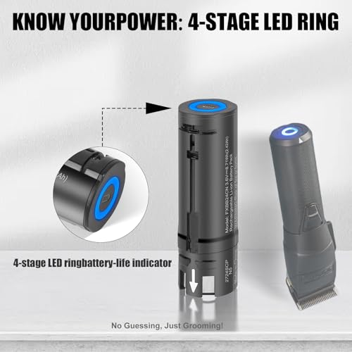 for BaBylissPRO FXONE Battery Replacement,FXBB24 Compatible with FXONE LO-PROFX Shaving Tool, Interchangeable Lithium-ion Battery Packs.Fits Original Charger.(1PCS)