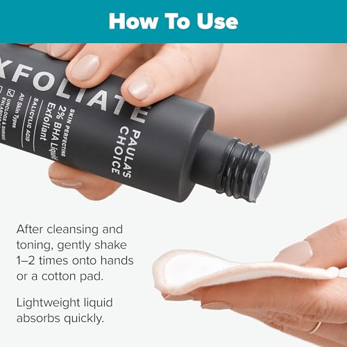 Paula's Choice SKIN PERFECTING 2% BHA Liquid Exfoliant, Salicylic Acid Facial Exfoliator for Enlarged Pores & RESIST Perfectly Balanced Foaming Facial Cleanser, Face Cleanser with Hyaluronic Acid