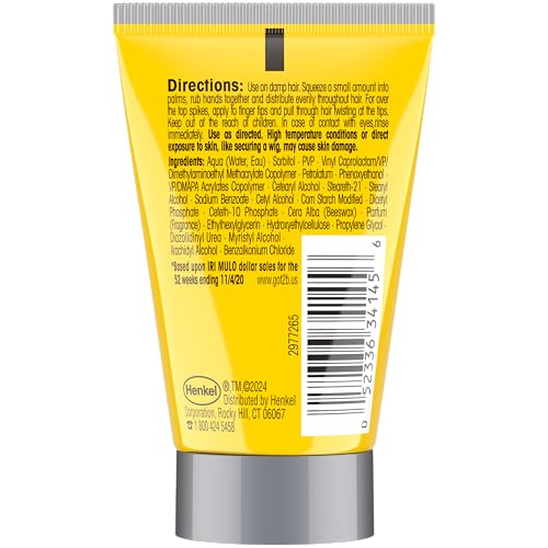 Got2b Glued Styling Spiking Hair Gel, 1.25 oz (Pack of 24)