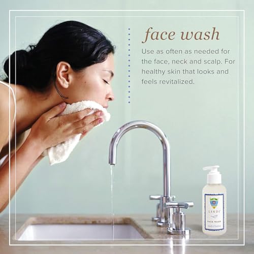 Gentle Face Wash for Sensitive Skin - Non-foaming, Moisturizing, 4 Fl Oz