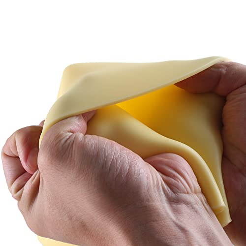 Tattoo Practice Skin Sheets - 5 Pack Soft Silicone for Beginners & Artists