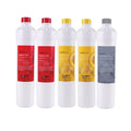 Watts Premier RO Pure Plus Annual VOC Filter Kit 5-Pack with Push Button - No Membrane
