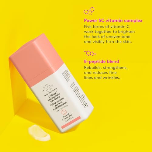Drunk Elephant C-Tango Multivitamin Eye Cream 0.5 Fl Oz - Vitamin C & Peptides