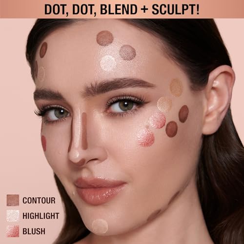Charlotte Tilbury Hollywood Liquid Contour Wand - Easy-to-Use Contour Stick & Liquid Bronzer for Sculpting & Shaping - Leaves a Natural-Looking Sculpted Finish