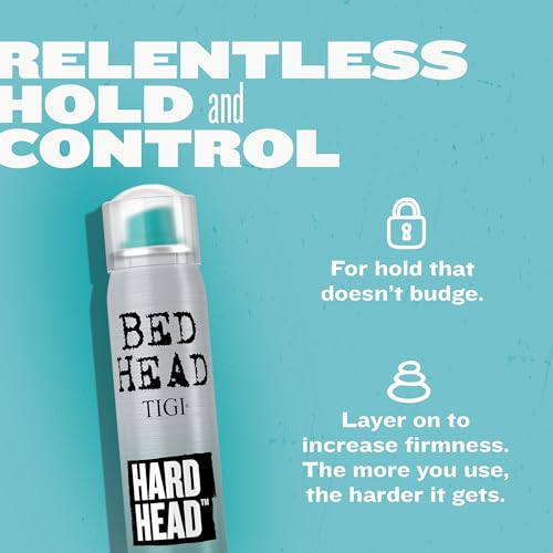 Travel-Size Hard Head Hairspray 3-Pack - Strong Hold & Frizz Control - Scent - 3 Oz