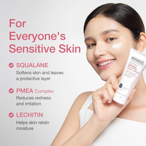 Physiogel Redness Reducing Moisturizer for Sensitive Skin 3.4 fl oz Pack of 2