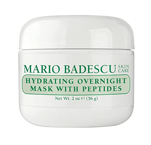 Hydrating Overnight Peptide Mask for All Skin Types - Anti-Aging Sleep Mask 2oz