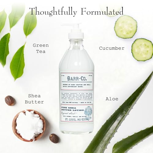 BARR-CO Original Scent Shea Butter Lotion 16oz - Moisturizing & Handcrafted