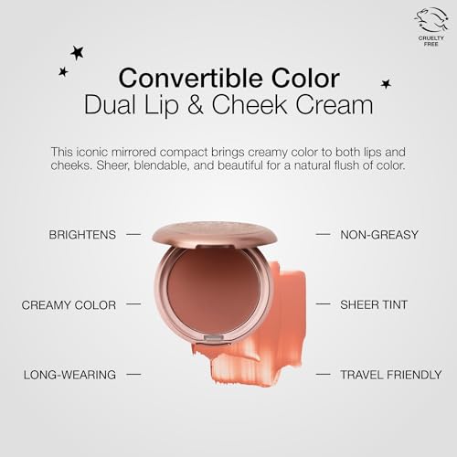 Stila Convertible Color Dual Lip & Cheek Cream Blush Peony