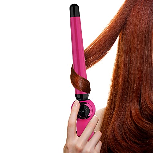 Bed Head Rock N' Waver Digital Tapered Curling Wand 0.75-1 Inch - Natural-Looking Waves
