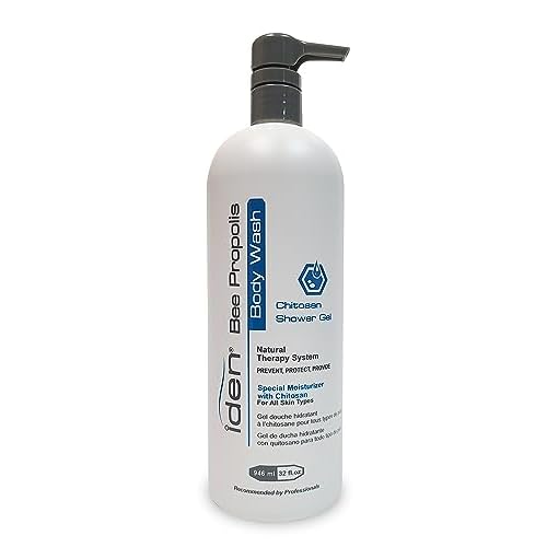 IDEN Bee Propolis Body Wash. For Sensitive Skin, Hydrates & Softens, 32 fl.oz