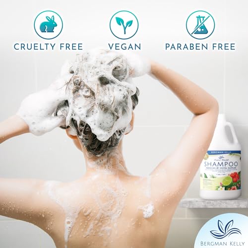 Bergman Kelly Tropical Waterfall Scent Shampoo Gallon Refill (128 fl oz) for Hotels & Hospitality