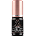LONRIS Eyelash Extension Glue 7-8 Weeks Retention Ultra+ 0.17 Fl Oz - Fast Drying Professional Adhesive