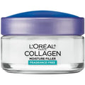 L'Oreal Paris Collagen Daily Face Moisturizer, Reduce Wrinkles, Face Cream, Fragrance Free 1.7 oz