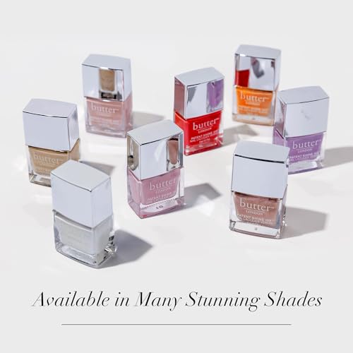 butter LONDON Patent Shine 10X Nail Lacquer Polish - Gel-Like Finish & Chip-Resistant Nail Lacquer Helps Protects & Strengthens Nails - Vegan & Cruelty-Free