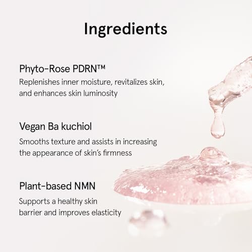 PDRN Bakuchiol Face Serum - Hydrating, Plumping & Revitalizing Skin Care, 1.69 fl oz