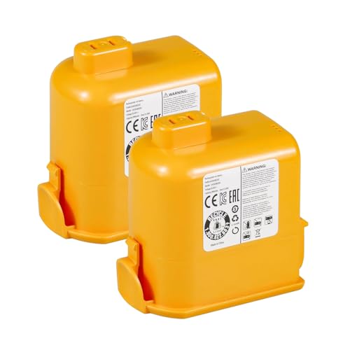 2 Pack Replacement Battery for LG CordZero A9 Vacuum - Longer Runtime