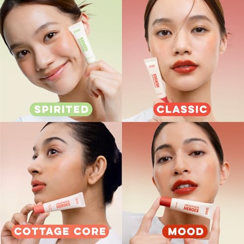 Vegan Tinted Lip Gloss Set with Hyaluronic Acid - Hydrating Lip Care, 4 Shades