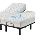 Kingnex Waterproof Split Top King Mattress Protector Pad - Adjustable Bed, 78x80