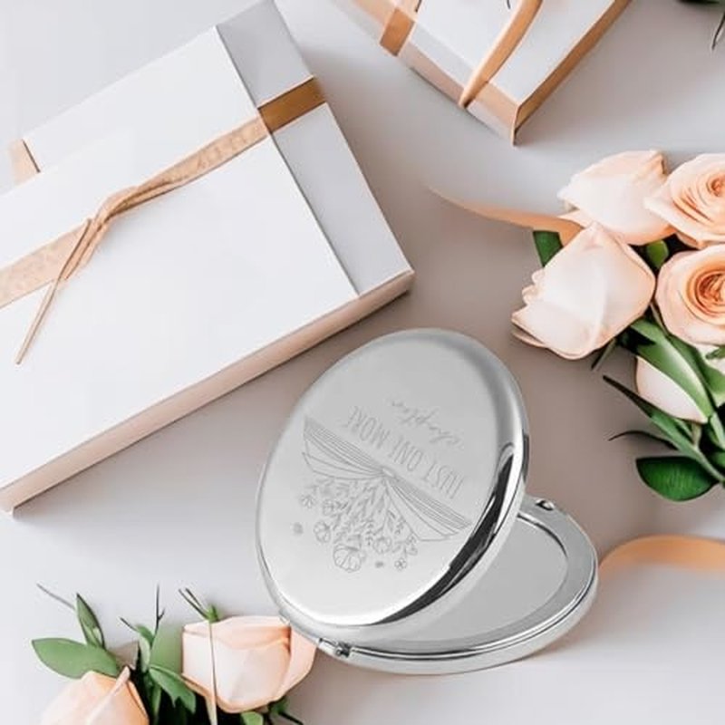Book Lovers Compact Mirror - Gifts for Women Readers, Librarian Gift Ideas