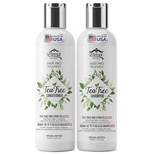 Hair Care Set with Tea Tree, Argan Oil & Keratin – Scalp & Hydration Duo