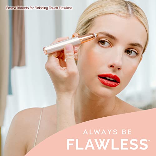 Eyebrow Hair Remover for Women - Painless Electric Razor with LED Light