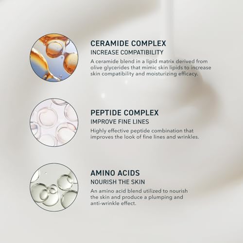 Prequel Hydrating Face Moisturizer with Ceramide & Peptides 5.7 Fl Oz
