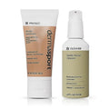 Dermasport Skin Care Set for Men and Women Athletes, SPF 50 Face Sunscreen + Gentle Cleanser, Daily Routine for Pre/Post Workout, Travel Kit, Sensitive Skin