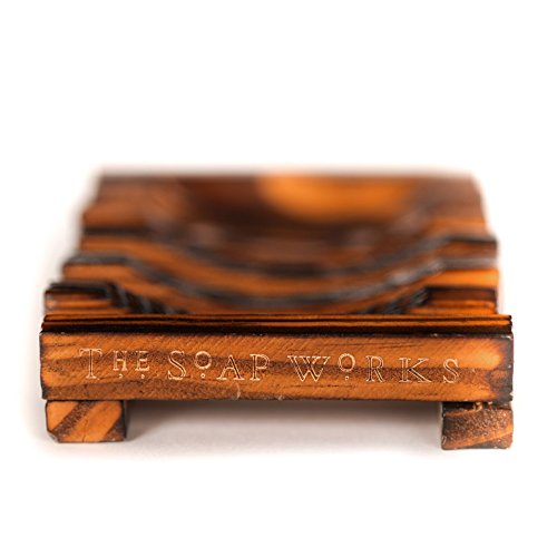 Emu Oil Bar Soap Set - 8 Bars with Natural Wood Soap Dish, Moisturizing Skin Care