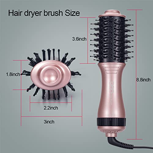 DAN Technology 4-in-1 Hot Air Brush Dryer Volumizer Hair Styler for Women