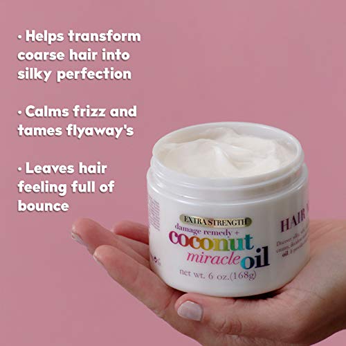 Deep Hydrating Coconut Oil Hair Mask for Damaged Hair - 168g