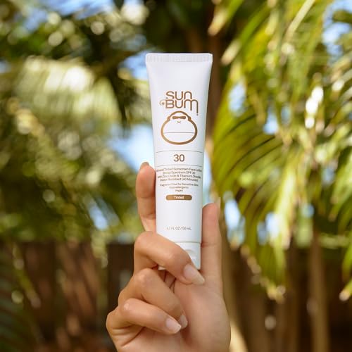 Sun Bum Mineral SPF 30 Tinted Face Sunscreen Primer Pack of 2 1.7 oz - Broad Spectrum, Matte Finish, Cruelty-Free