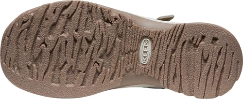 KEEN Rose Sandals for Women - Casual Closed-Toe, 8.5 in Brindle/Shitake