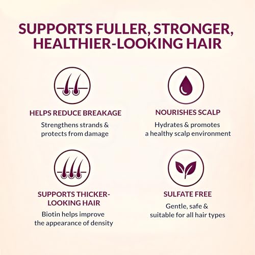 PureNaturis Onion Rosemary Biotin Hair Care Set - Sulfate-Free Shampoo, Conditioner & Serum for Stronger, Thicker Hair