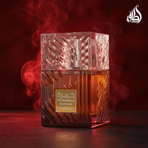 Lattafa Khamrah Dukhan Unisex Eau de Parfum Spray 3.4 Fl Oz - Wood Variation