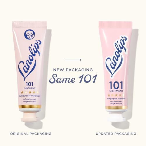 Multipurpose Lip & Skin Healing Ointment Duo 0.52 oz - Natural Lanolin Balm