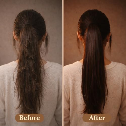 Boar Bristle Hair Brush for Shine, Volume & Frizz Control - Natural Hair Care