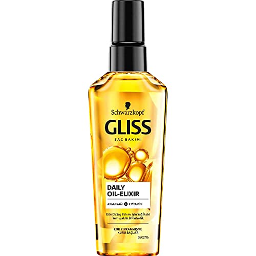 Hair Repair Oil Elixir - Lightweight Argan & Vitamin E Treatment 75ml