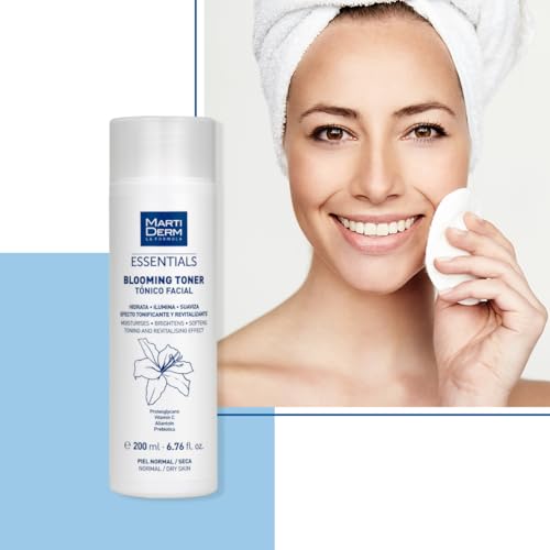 Martiderm Essentials Blooming Toner 200ml Hydrating Skin Brightener