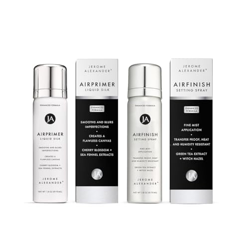 Jerome Alexander AirPrimer & AirFinish Makeup Setting Spray Duo