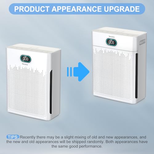 White HEPA Air Purifier with PM 2.5 Monitor, Aromatherapy & Sleep Mode