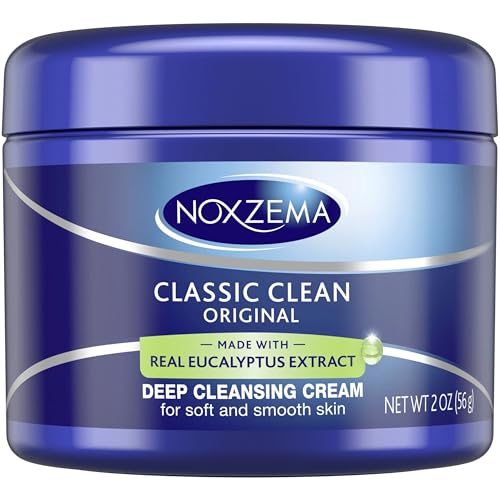 Nox Deep Cleansing Cream 2oz - Refreshing Tingly Facial Cleanser for All Skin Types
