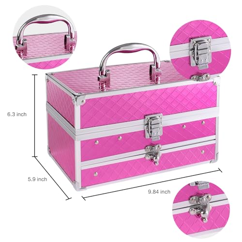 Cerise Makeup Gift Set for Women & Girls, All-in-One Full Makeup Kit with Eyeshadow, Lip Gloss, Concealer, Blush, Contour, Brushes
