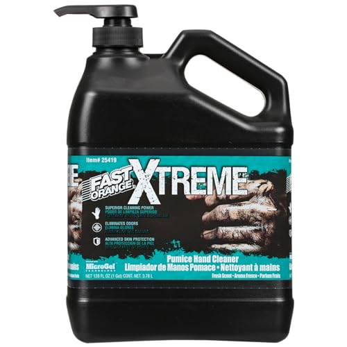 Fast Orange Xtreme Fresh Scent Pumice Hand Cleaner 128 Fl Oz - Heavy Duty